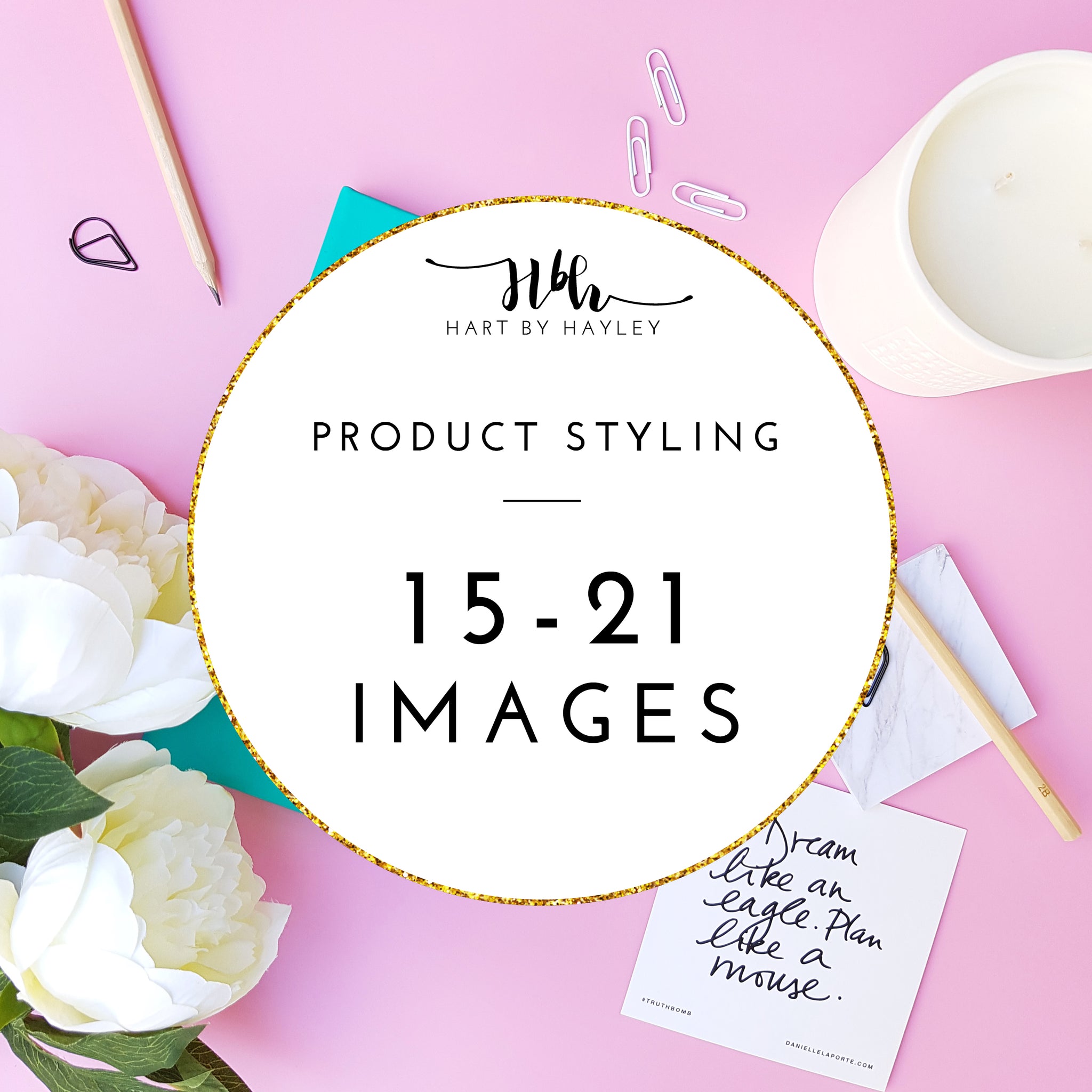 Product styling for 15-21 images